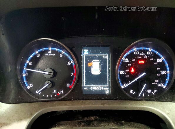 2T3BFREV1HW625322 2017 TOYOTA RAV4 Black Սարքավորումների վահանակի տեսք