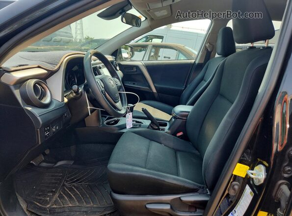 2T3BFREV1HW654528 2017 TOYOTA RAV4 Black Vista interior delantera