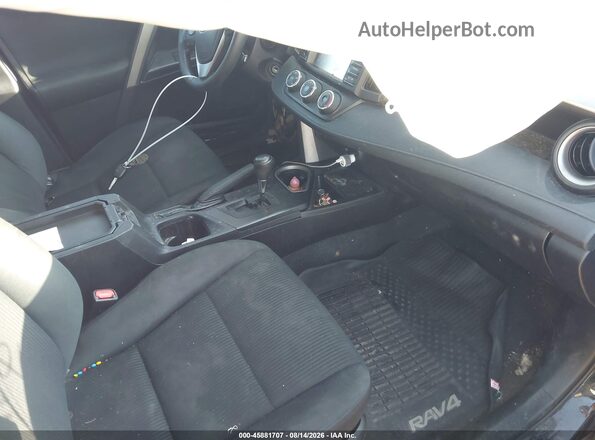 2T3BFREV1HW674553 2017 TOYOTA RAV4 Black Front interior view