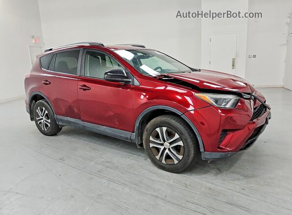 2T3BFREV1JW743988 2018 TOYOTA RAV4 Burgundy Front right