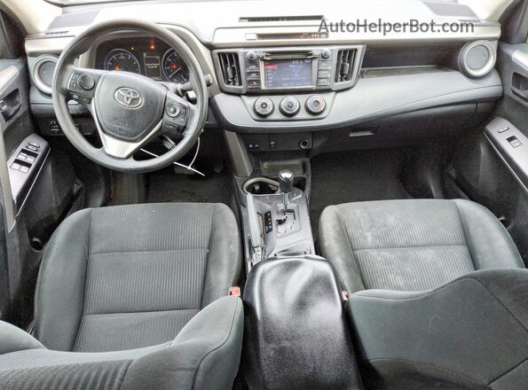 2T3BFREV1JW743988 2018 TOYOTA RAV4 Burgundy Dashboard view