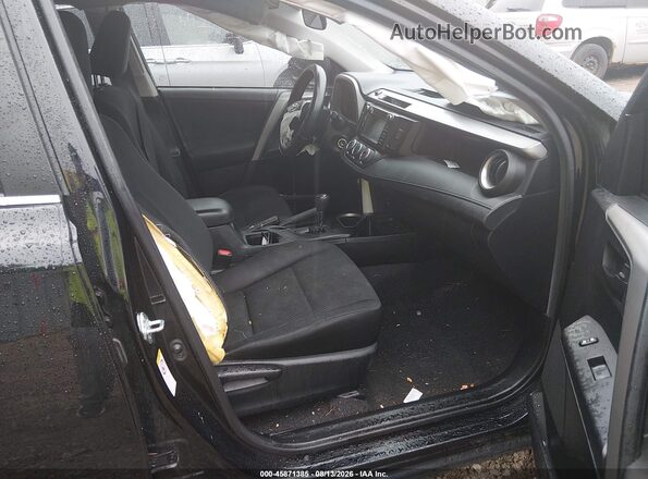 2T3BFREV1JW747152 2018 TOYOTA RAV4 Black Front interior view