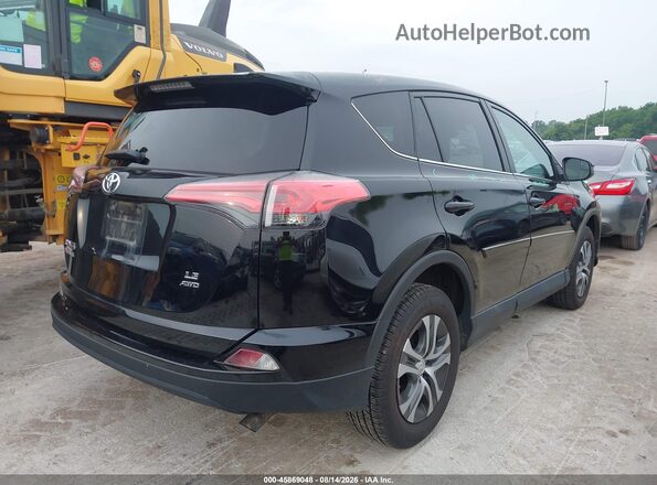 2T3BFREV1JW772617 2018 TOYOTA RAV4 Черный Задняя правая четверть