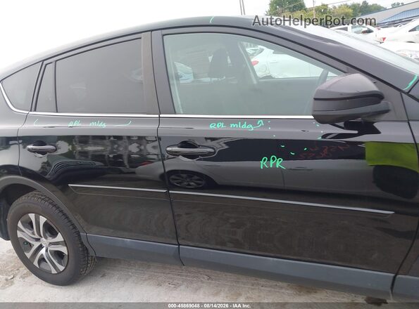 2T3BFREV1JW772617 2018 TOYOTA RAV4 Черный Вид задней части салона