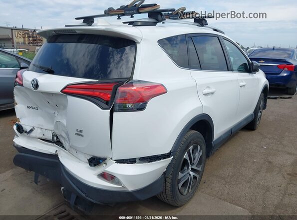 2T3BFREV2GW500117 2016 TOYOTA RAV4 Белый Задняя правая четверть
