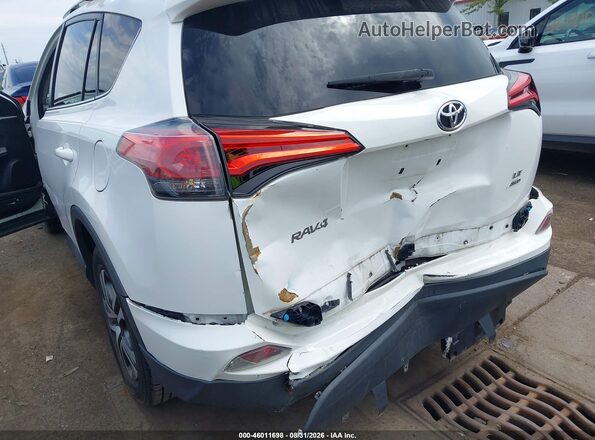2T3BFREV2GW500117 2016 TOYOTA RAV4 Белый Вид щитка приборов