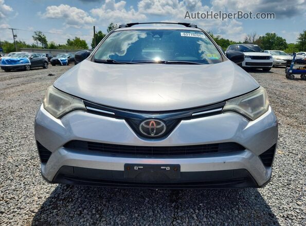 2T3BFREV2HW601563 2017 TOYOTA RAV4 Silver წინა ხედი