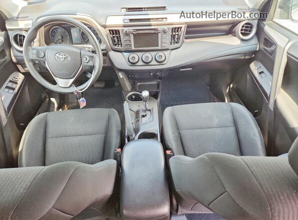 2T3BFREV2HW601563 2017 TOYOTA RAV4 Silver წინა პანელის ხედი