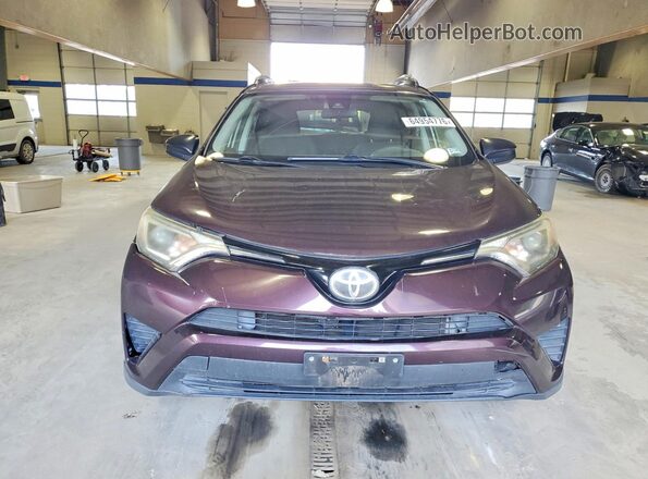 2T3BFREV2HW644266 2017 TOYOTA RAV4 Burgundy Widok z przodu