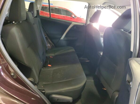 2T3BFREV2HW644266 2017 TOYOTA RAV4 Burgundy Widok wnętrza z tyłu