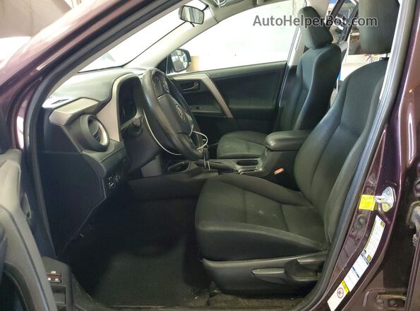 2T3BFREV2HW644266 2017 TOYOTA RAV4 Burgundy Widok wnętrza z przodu