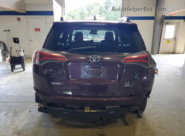 2T3BFREV2HW644266 2017 TOYOTA RAV4 Burgundy Widok z tyłu
