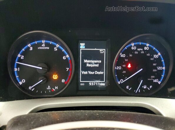 2T3BFREV2HW644266 2017 TOYOTA RAV4 Burgundy Widok zestawu wskaźników