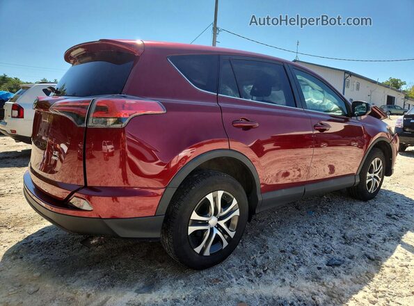2T3BFREV2JW749914 2018 TOYOTA RAV4 Red Rear right