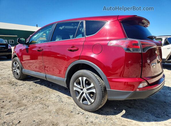 2T3BFREV2JW749914 2018 TOYOTA RAV4 Red Rear left