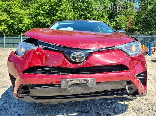 2T3BFREV2JW749914 2018 TOYOTA RAV4 Red Front view