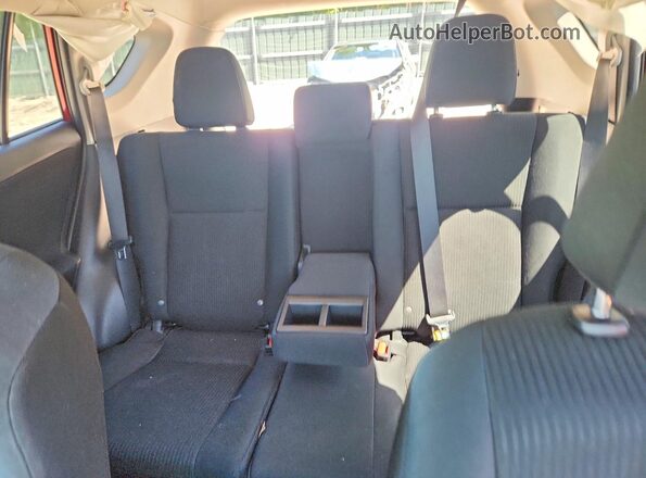 2T3BFREV2JW749914 2018 TOYOTA RAV4 Red Rear seats view