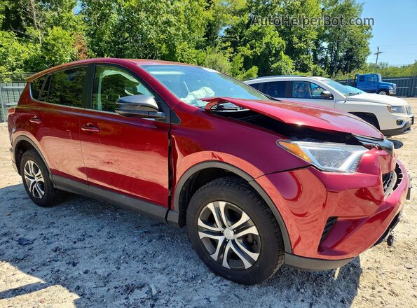 2T3BFREV2JW749914 2018 TOYOTA RAV4 Red Front right