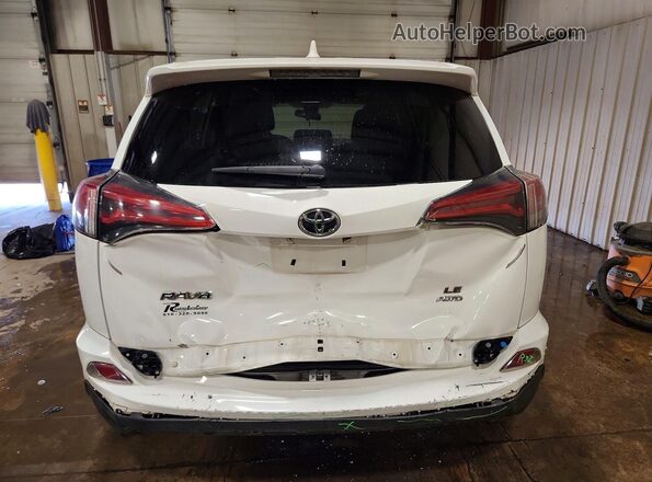 2T3BFREV2JW845543 2018 TOYOTA RAV4 White Вид ззаду