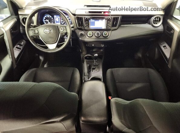 2T3BFREV2JW845543 2018 TOYOTA RAV4 White Вид панелі приладів