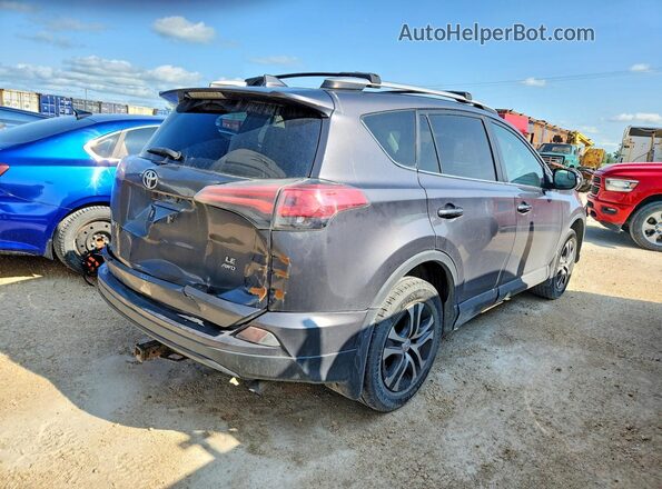 2T3BFREV3GW426755 2016 TOYOTA RAV4 Gray Tył prawy