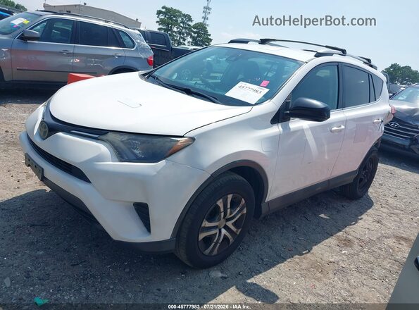 2T3BFREV3HW540918 2017 TOYOTA RAV4 White წინა მარცხენა ხედი სამი მეოთხედიდან