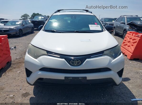 2T3BFREV3HW540918 2017 TOYOTA RAV4 White ხელსაწყოთა პანელის ხედი