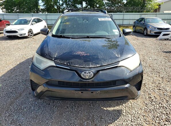2T3BFREV3HW573613 2017 TOYOTA RAV4 Black წინა ხედი