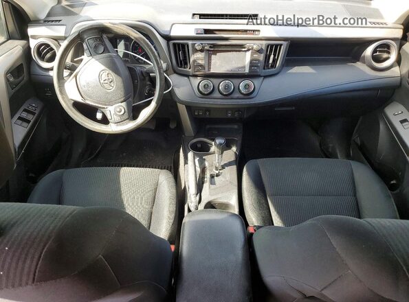 2T3BFREV3HW573613 2017 TOYOTA RAV4 Black წინა პანელის ხედი