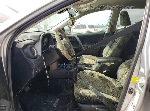 2T3BFREV3JW723953 2018 TOYOTA RAV4 Silver Widok wnętrza z przodu