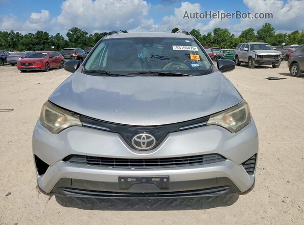 2T3BFREV3JW723953 2018 TOYOTA RAV4 Silver Widok z przodu