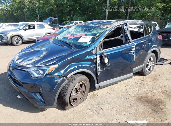 2T3BFREV3JW733088 2018 TOYOTA RAV4 Black Առջևի ձախ երեք քառորդ տեսարան
