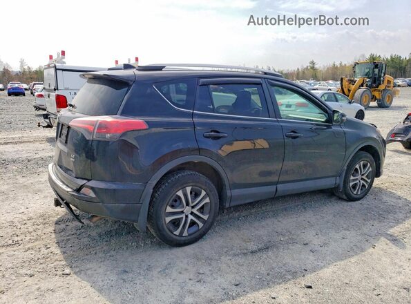 2T3BFREV4HW603010 2017 TOYOTA RAV4 Черный Задняя правая четверть