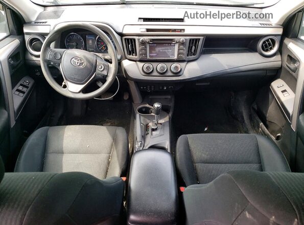 2T3BFREV4HW603010 2017 TOYOTA RAV4 Черный Вид панели приборов