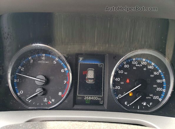 2T3BFREV4HW603010 2017 TOYOTA RAV4 Черный Вид щитка приборов
