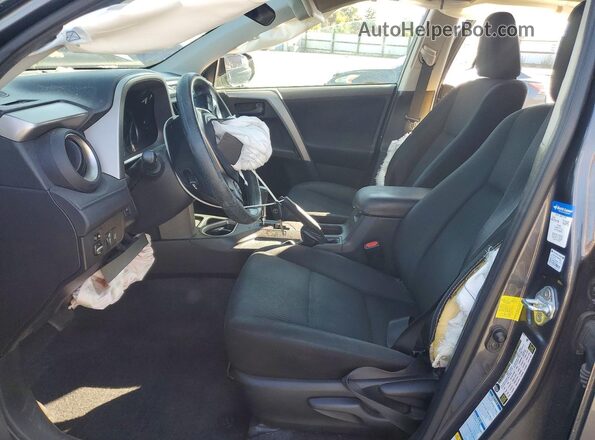 2T3BFREV4HW603489 2017 TOYOTA RAV4 Charcoal წინა სალონის ხედი