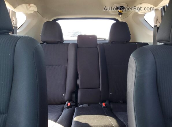 2T3BFREV4HW603489 2017 TOYOTA RAV4 Charcoal უკანა სავარძლების ხედი