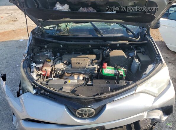 2T3BFREV4JW701752 2018 TOYOTA RAV4 Silver Vista del compartimento del motor