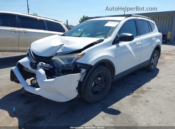 2T3BFREV4JW790609 2018 TOYOTA RAV4 Белый Передняя левая четверть