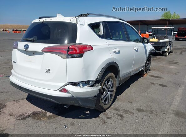 2T3BFREV4JW790609 2018 TOYOTA RAV4 Белый Задняя правая четверть