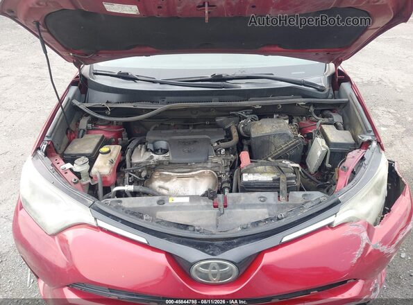 2T3BFREV4JW810566 2018 TOYOTA RAV4 Красный Вид сзади