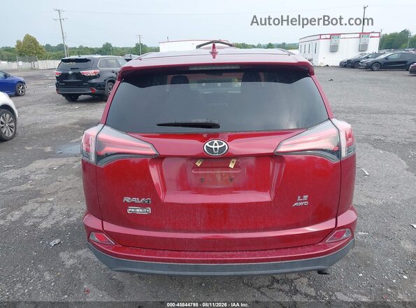 2T3BFREV4JW810566 2018 TOYOTA RAV4 Красный 