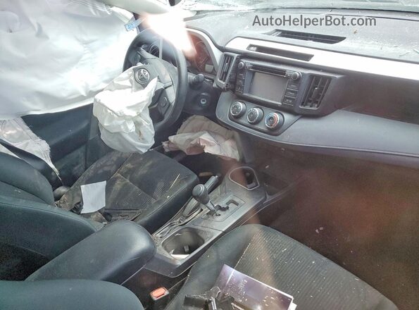 2T3BFREV5GW419211 2016 TOYOTA RAV4 White Dashboard view