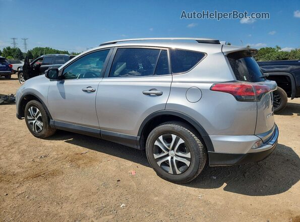 2T3BFREV5HW566100 2017 TOYOTA RAV4 Silver Задня ліва чверть