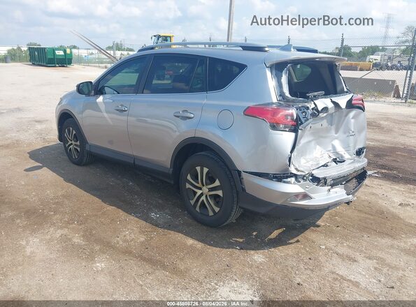 2T3BFREV5HW659294 2017 TOYOTA RAV4 Silver Tył lewy