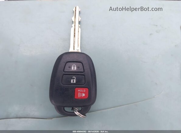 2T3BFREV6GW476453 2016 TOYOTA RAV4 Серый Вид сзади