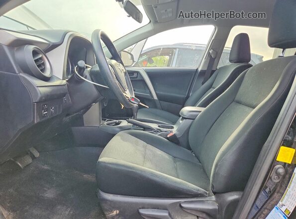 2T3BFREV6GW524758 2016 TOYOTA RAV4 Black Widok wnętrza z przodu