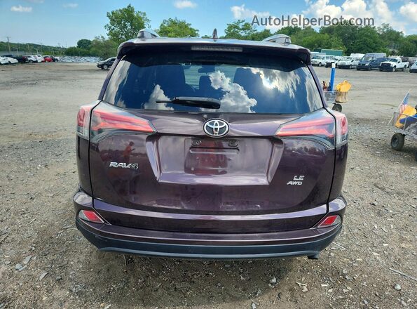 2T3BFREV6HW614624 2017 TOYOTA RAV4 Purple Vista trasera