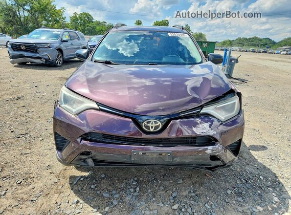 2T3BFREV6HW614624 2017 TOYOTA RAV4 Purple Vista frontal