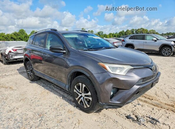 2T3BFREV6HW643279 2017 TOYOTA RAV4 Серый Передняя правая четверть